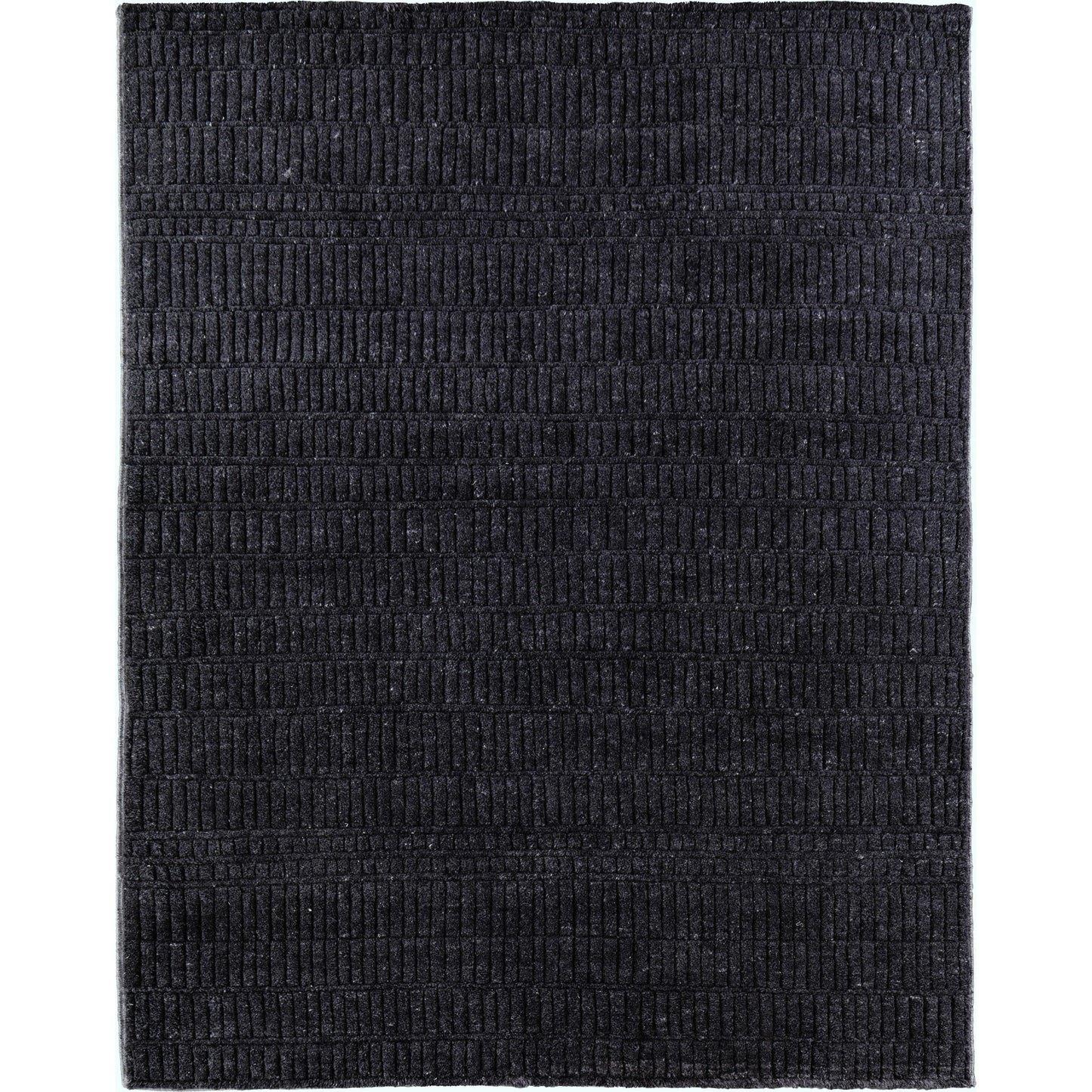 001 SI-2159065,SI-2159066,SI-2159067,SI-2159068,SI-2159071,SI-2159314 | Primary Silo | Vesper Transitional Solid Rug - T20T6036 by Thom Felicia by Feizy Rugs in black. Made from wool in a unique style.
