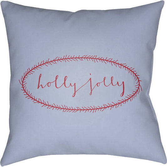 Holly Jolly Pillow - 15972 by Livabliss. Made from front: 100% polyester, back: 100% polyester in a modern style.