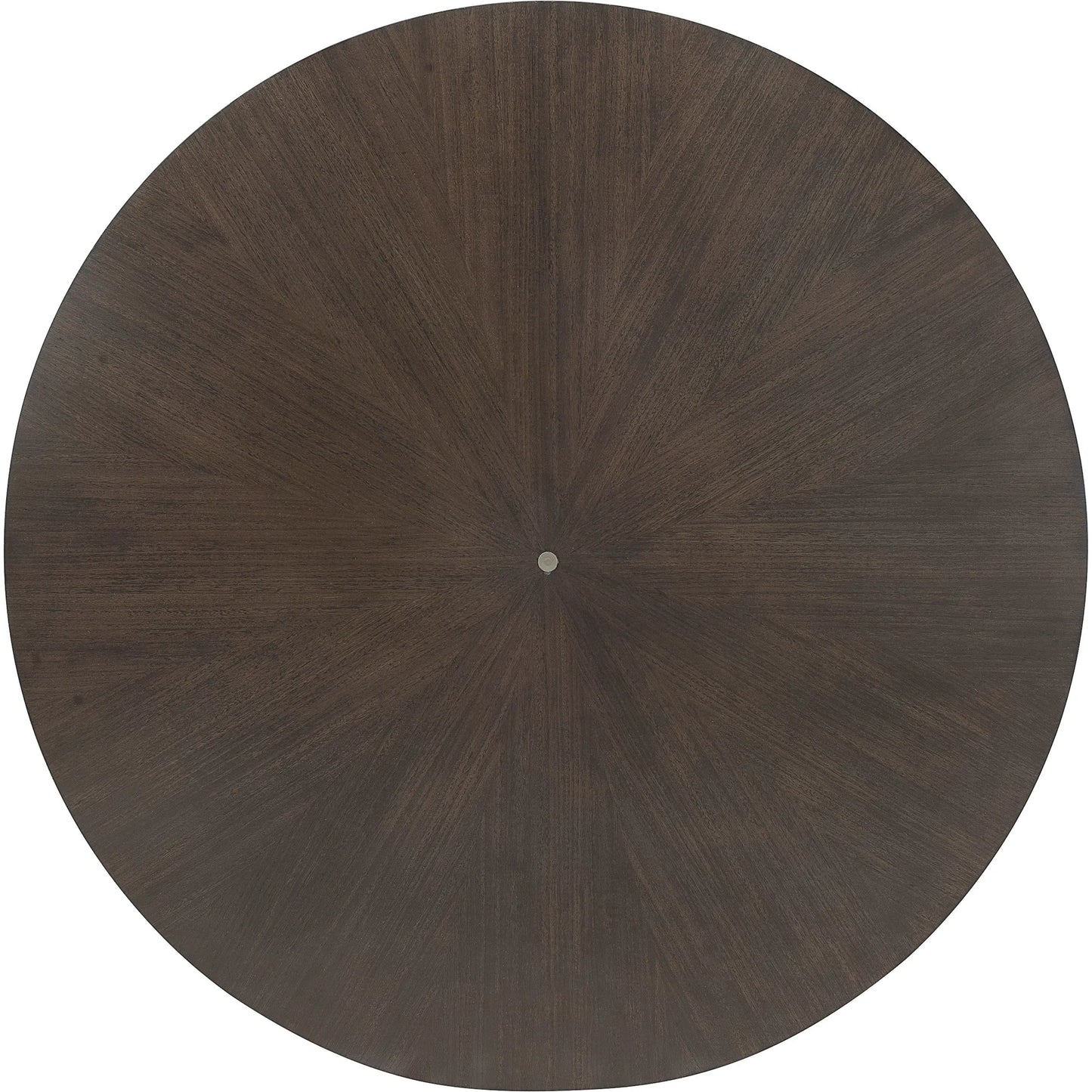003 SI-2449343 | Additional Silo | Asher Park Round Dining Table by Pulaski Furniture in piano brown. Made from eucalyptus veneers in a unique style.