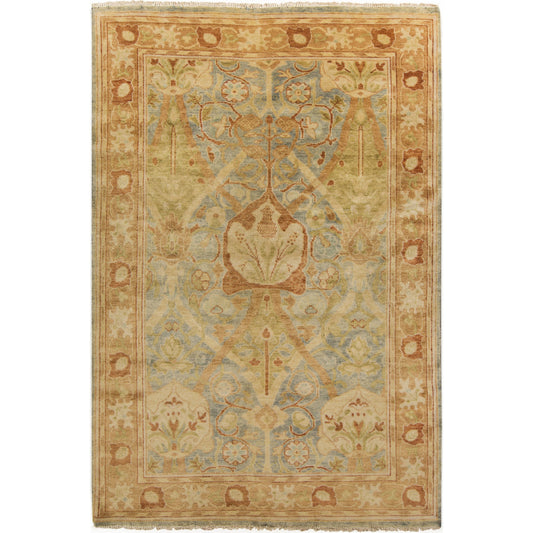 Hillcrest Rug - 1692 by Surya in sage, yellow, olive, rust, burnt orange. Made from 100% new zealand wool in a unique style.