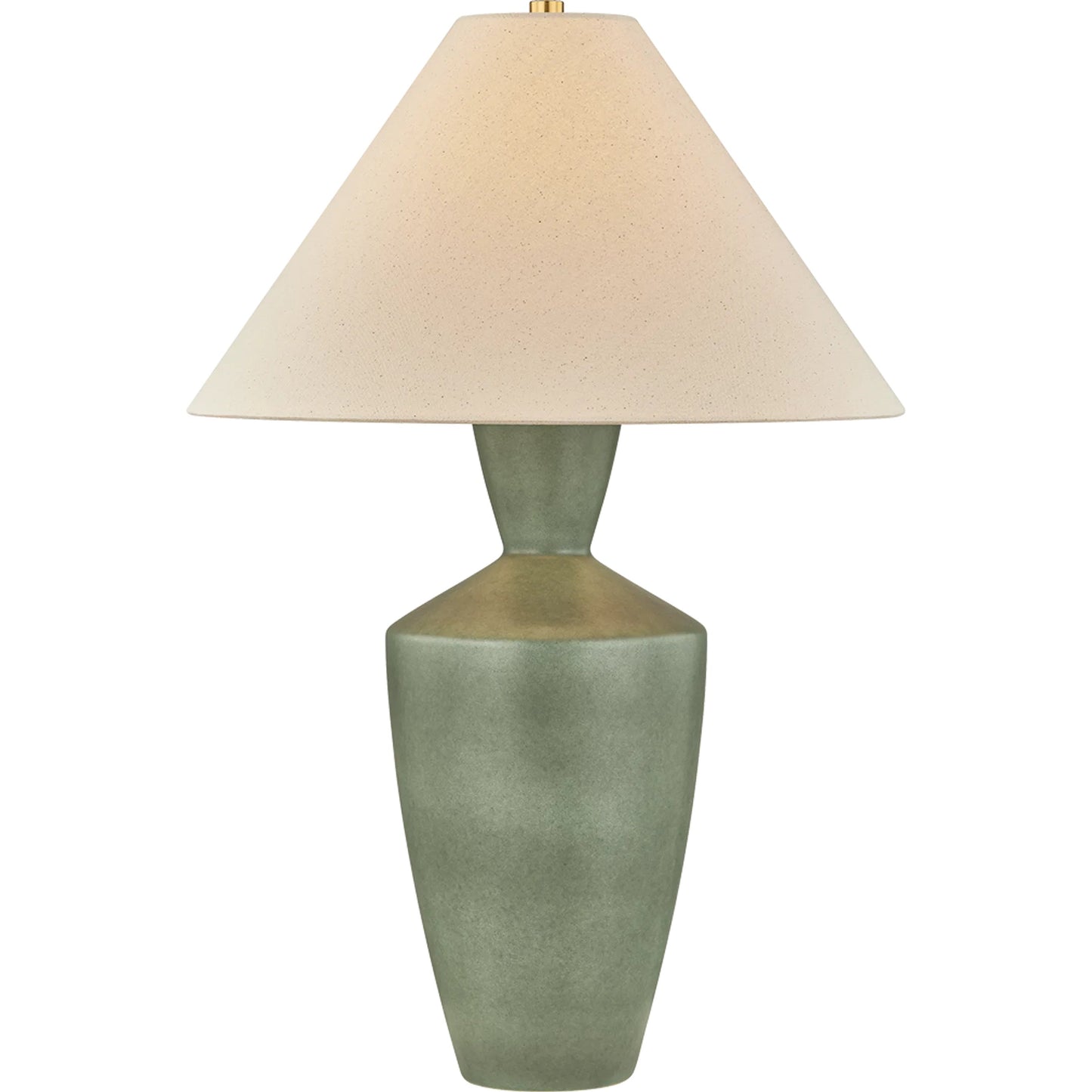 001 SI-2527933 | Primary Silo | Hartley Table Lamp by Mitzi in aged brass, ceramic amphora. Made from unique in a unique style.