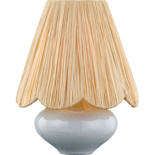 001 SI-2527913 | Primary Silo | Cailyn Table Lamp by Mitzi in aged brass, ceramic frost crackle. Made from unique in a unique style.