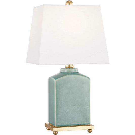 Brynn Table Lamp by Mitzi. Made from porcelain in a traditional style.