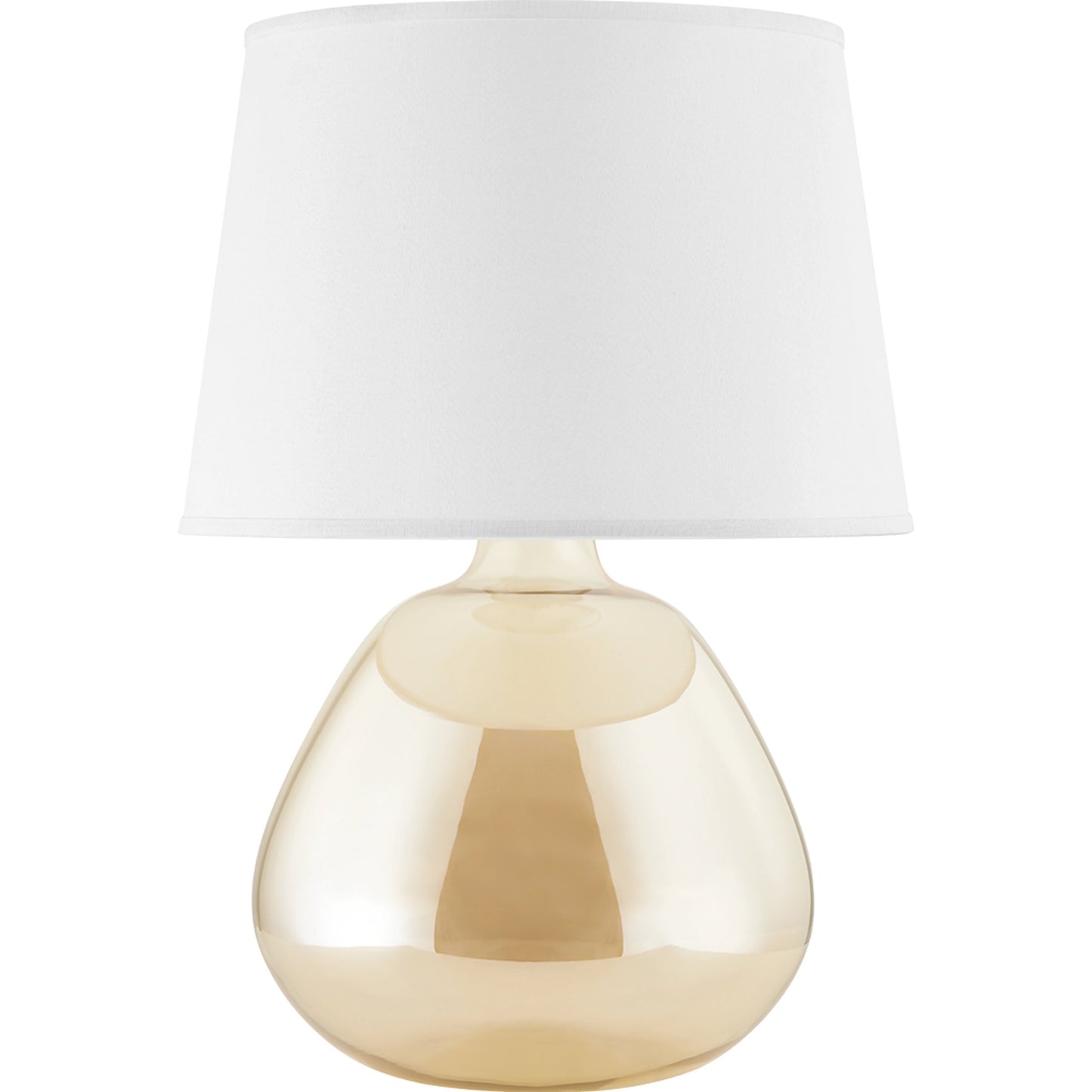 001 SI-2029766 | Primary Silo | Thea Table Lamp by Mitzi in aged brass. Made from glass in a modern style.