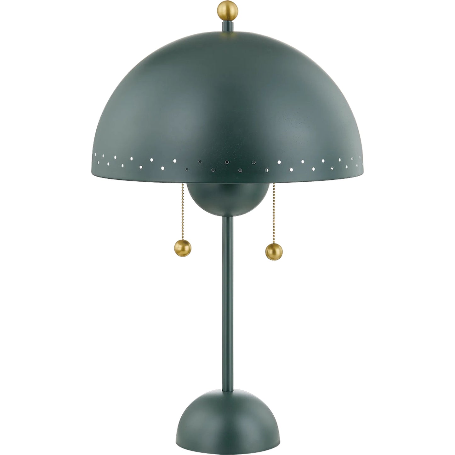 001 SI-2335771 | Primary Silo | Jojo Table Lamp by Mitzi in aged brass, soft studio green. Made from steel in a eclectic & global style.