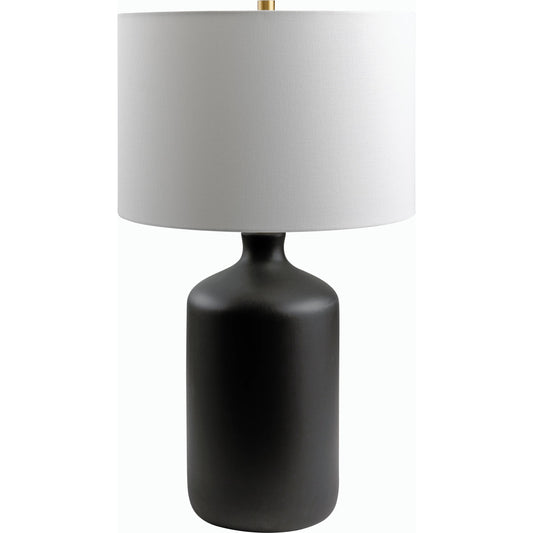 Helix Table Lamp - 500323 by Surya. Made from ceramic, linen, metal in a modern style.
