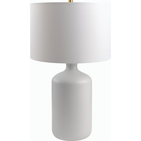Helix Table Lamp - 500323 by Surya. Made from ceramic, linen, metal in a modern style.