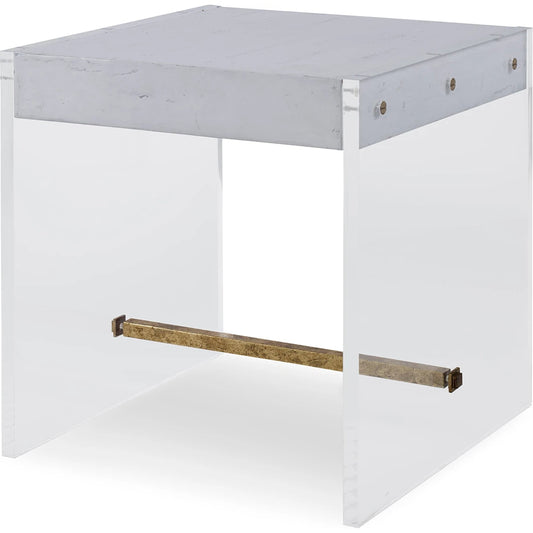 Suspend Lamp Table by Maitland-Smith. Made from unique in a modern style.