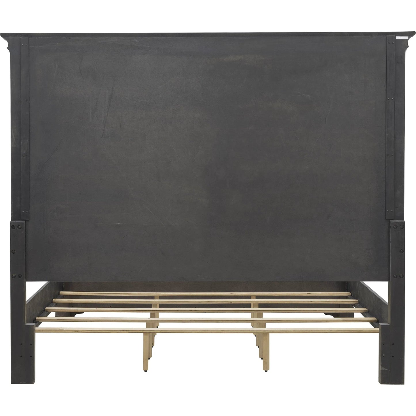 005 SI-2383566,SI-2383567,SI-2383568 | Additional Silo | Hickory Creek Storage Bed by Pulaski Furniture in brown velvet. Made from split heart cathedral hickory veneers in a unique style.