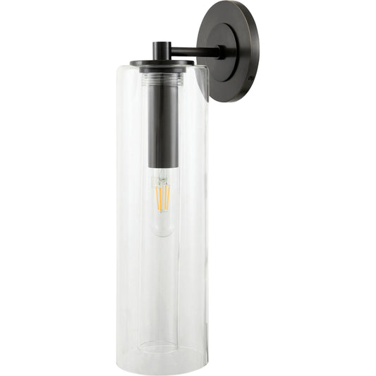 001 SI-2460066 | Primary Silo | Hashira Wall Sconce by Surya. Made from iron, glass in a modern style.
