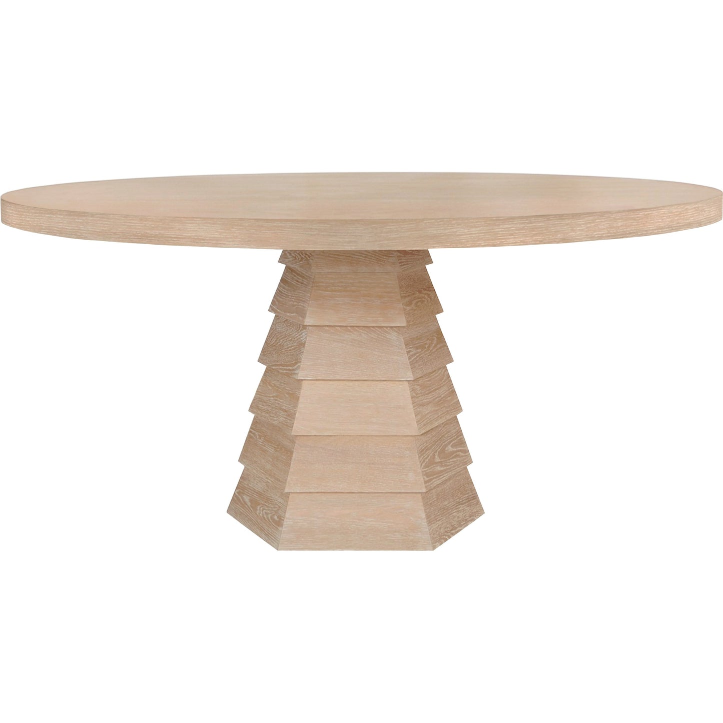 001 SI-2018963 | Additional Silo | Hugo Dining Table by Worlds Away in cerused oak. Made from unique in a modern style.