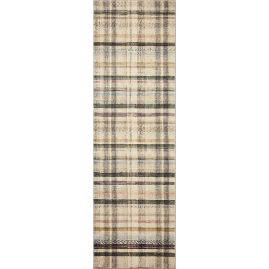 Humphrey HUM-02 Rug by Chris Loves Julia x Loloi in ivory, multi. Made from 100% polyester in a unique style.