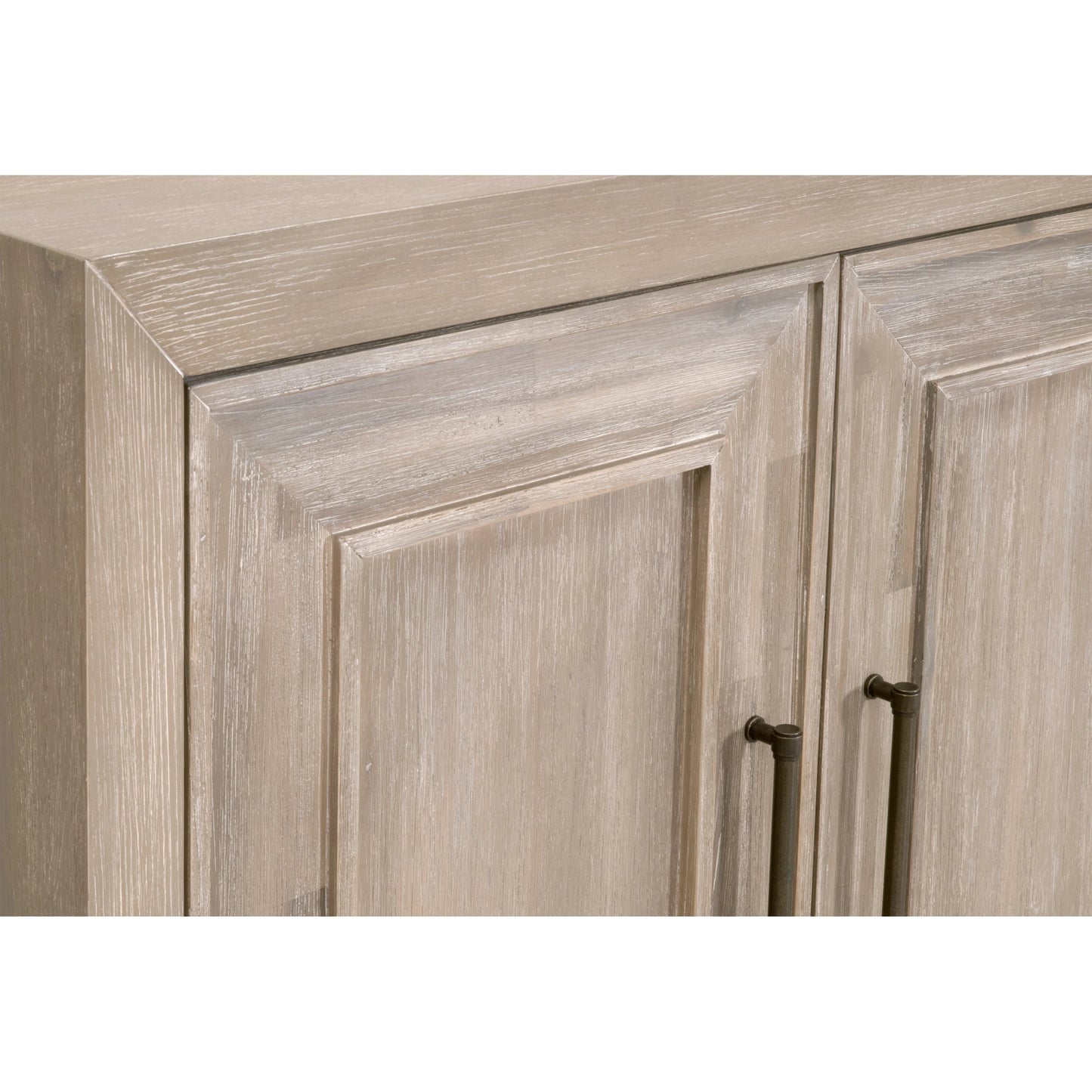 005 SI-2021717 | Additional Silo | Hunter Media Sideboard by Essentials For Living in natural gray acacia. Made from solid acacia wood, acacia veneer, mdf in a transitional style.