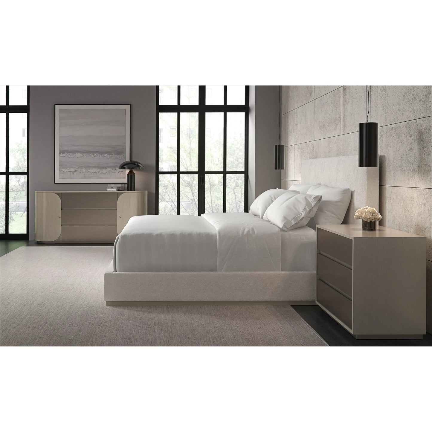 016 SI-2162946 | Lifestyle | The Boutique Bed by Caracole. Made from birch in a modern style.