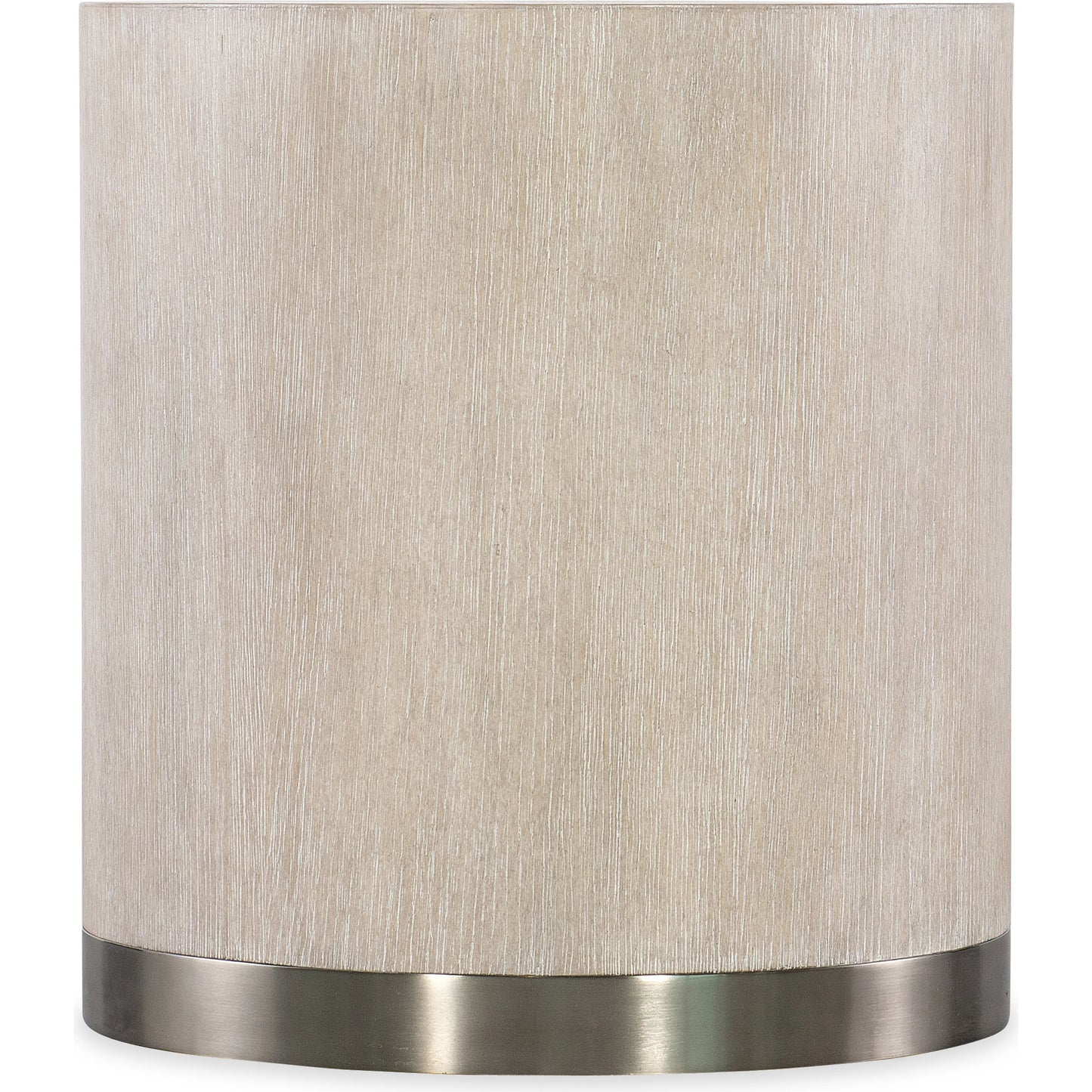 001 SI-2133649 | Primary Silo | Modern Mood Round End Table by Hooker Furniture. Made from oak veneers, metal in a modern style.