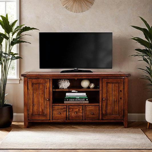 Irish Coast Small Media Unit by LH Imports. Made from unique in a traditional style.