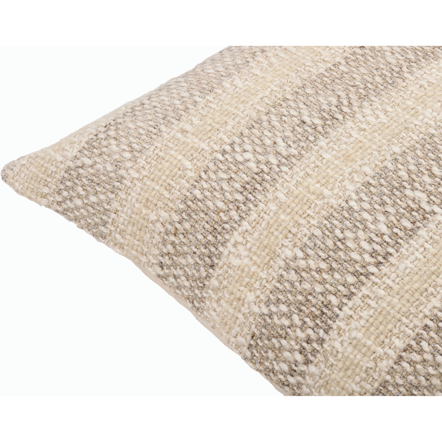002 SI-2165319,SI-2165320,SI-2165321,SI-2165322,SI-2165323,SI-2165324 | Closeup | Nicki Accent Pillow - 534373 by Surya in pearl, ash, white, off-white, natural. Made from cotton, wool in a modern style.