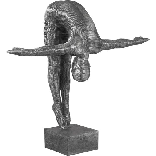 Diving Sculpture by Phillips Collection in aluminum. Made from unique in a eclectic & global style.