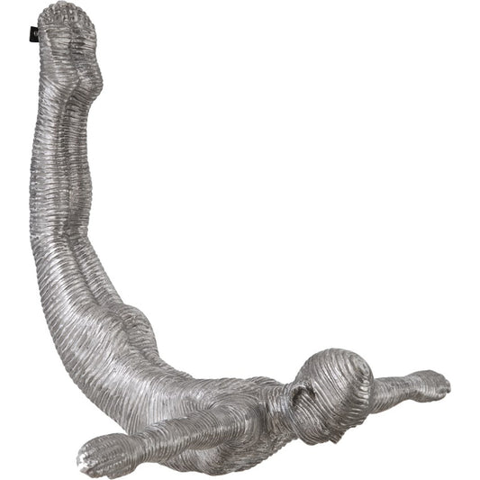 Diving Wall Sculpture by Phillips Collection in aluminum. Made from unique in a coastal style.