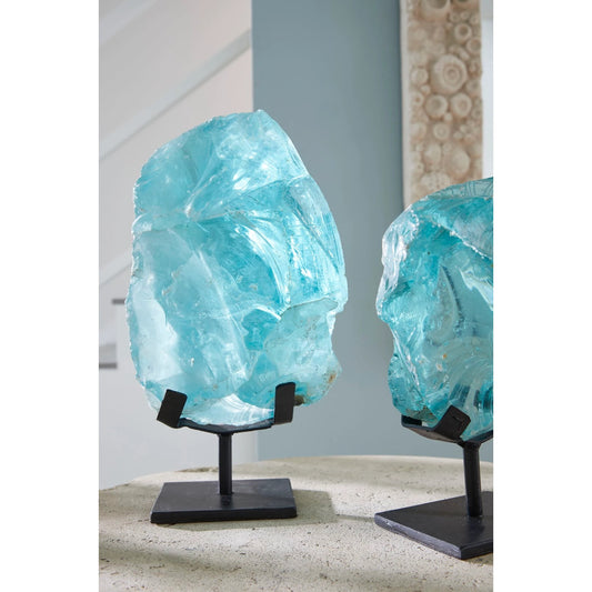 Refractory Glass Sculpture by Phillips Collection. Made from unique in a transitional style.