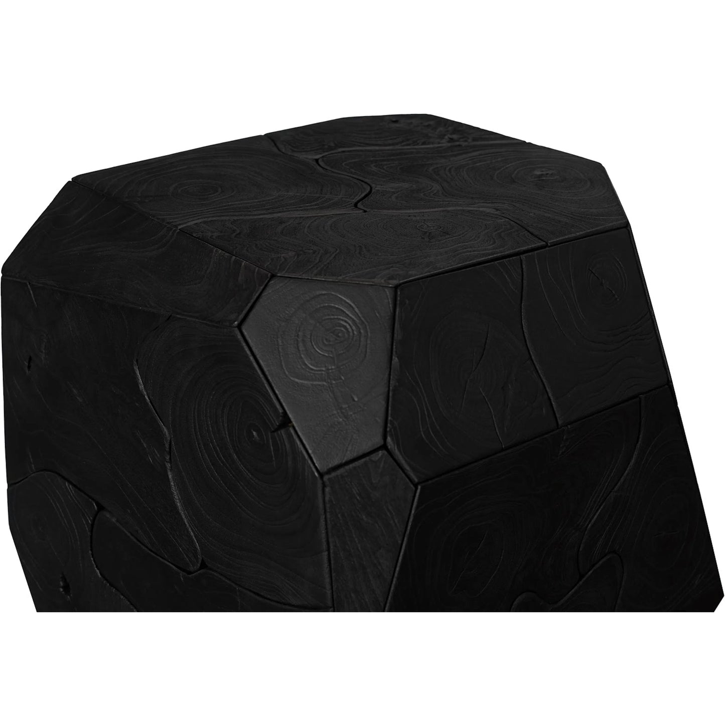 008 SI-2452532 | Additional Silo | Prism Side Table by Phillips Collection. Made from wood, teak in a unique style.