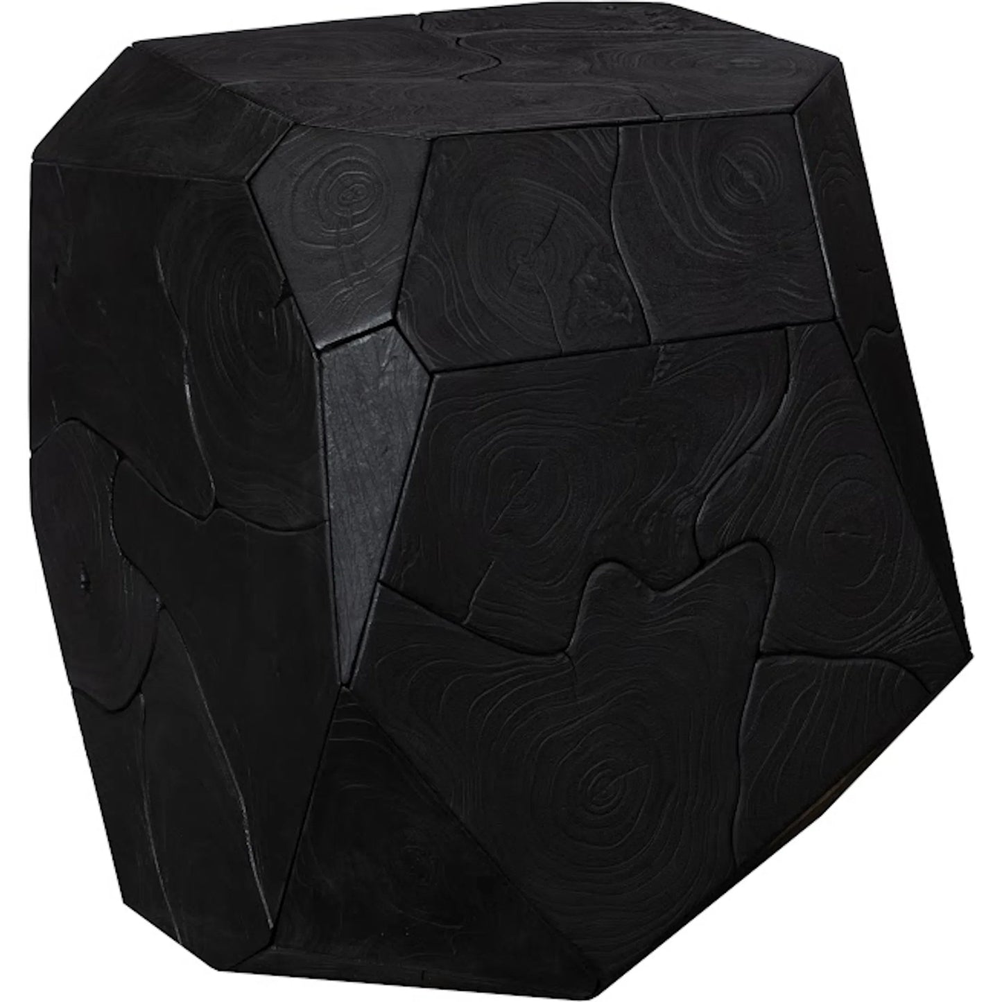 002 SI-2452532 | Primary Silo | Prism Side Table by Phillips Collection. Made from wood, teak in a unique style.