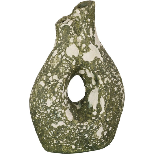 001 SI-2527666 | Primary Silo | Oil Vase by Phillips Collection in olive, white. Made from unique in a unique style.