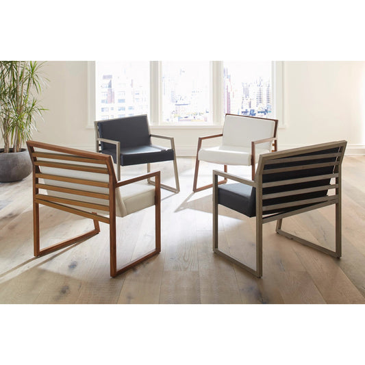 Ladder Slant Arm Chair by Phillips Collection. Made from unique in a modern style.