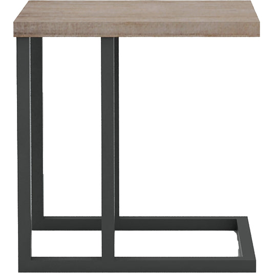 001 SI-2004277 | Primary Silo | Irondale Laptop Table by LH Imports in light brown, grey and mocha grey, grey. Made from acacia, iron in a modern style.