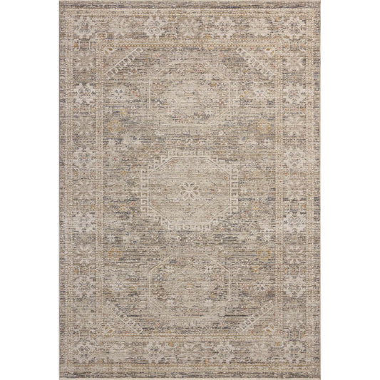 Ida IDA-01 Rug by Chris Loves Julia x Loloi in taupe, multi. Made from 100% polyester in a unique style.