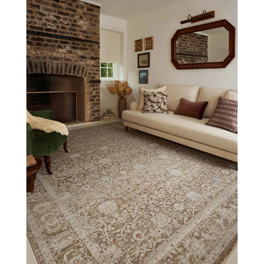 Ida IDA-03 Rug by Chris Loves Julia x Loloi in bark, multi. Made from 100% polyester in a unique style.