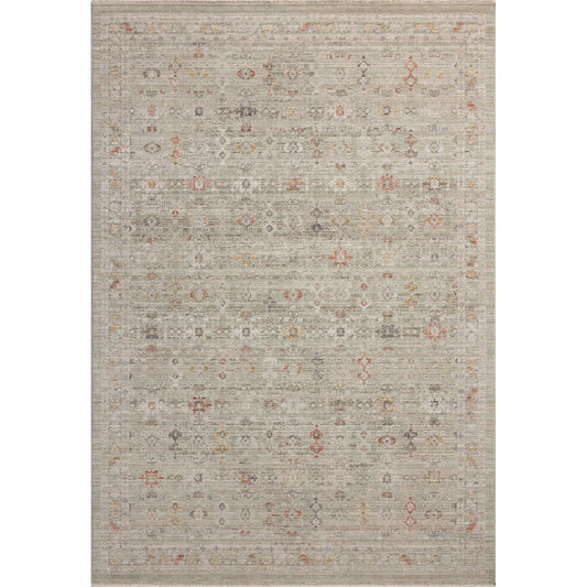 Ida IDA-04 Rug by Chris Loves Julia x Loloi in spa, multi. Made from 100% polyester in a unique style.