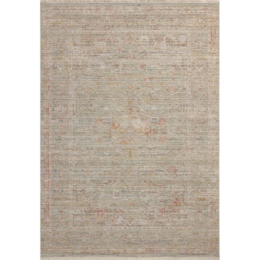 Ida IDA-05 Rug by Chris Loves Julia x Loloi in spa, sunrise. Made from 100% polyester in a unique style.