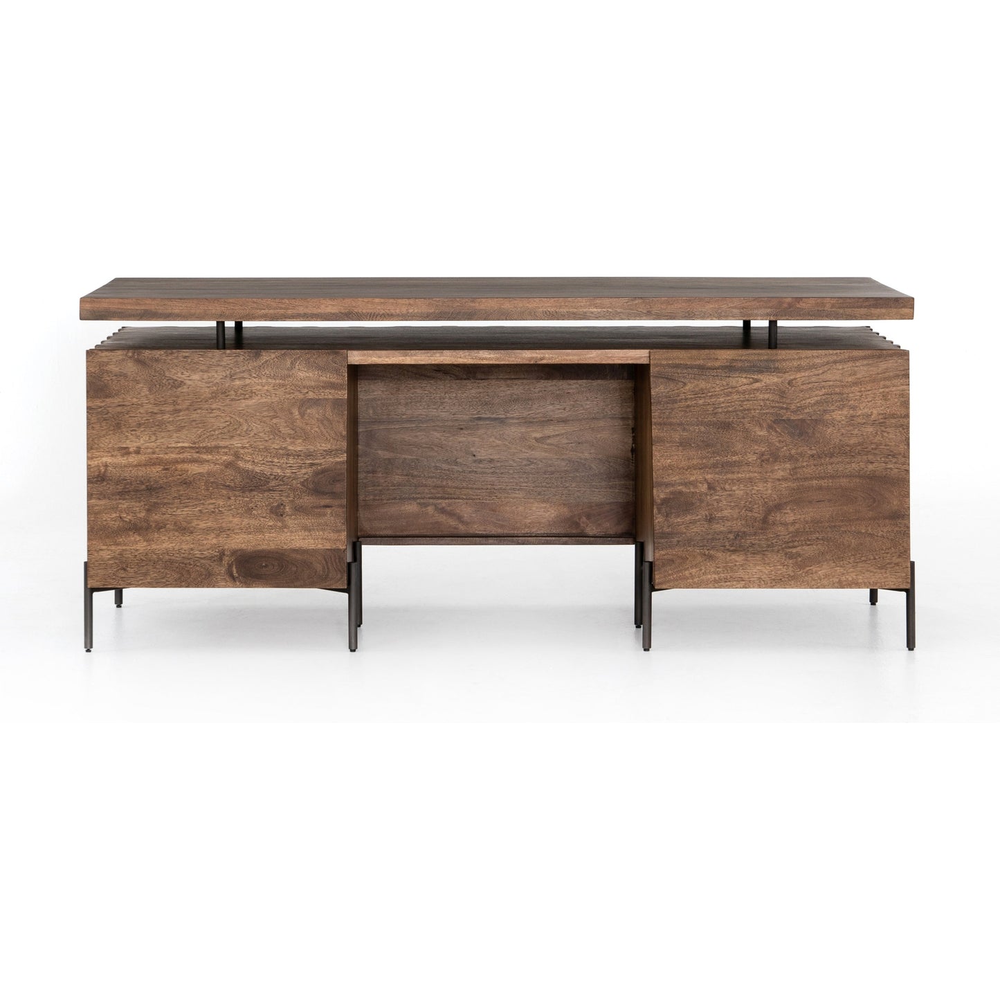 003 SI-1716450 | Additional Silo | Raffael Desk by Four Hands. Made from solid mango, iron in a eclectic & global style.