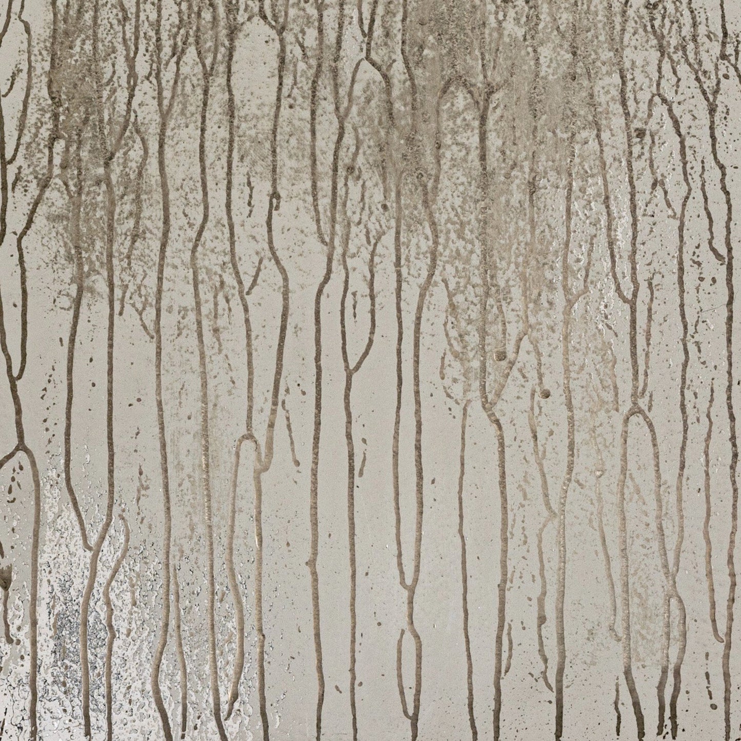 012 SR-368872 | Closeup | Ava Large Chandelier by Four Hands in antiqued iron, aged metallic glass. Made from iron, glass in a modern style.