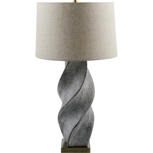 Ilorin Accent Table Lamp 624741 by Livabliss in platedpaintedplated. Made from ceramic, iron, linen, plastic in a modern style.