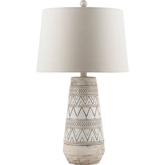 Imelde - 29762 by Livabliss in tan, cream and paintedpainted. Made from linen, polyester, metal in a eclectic & global style.