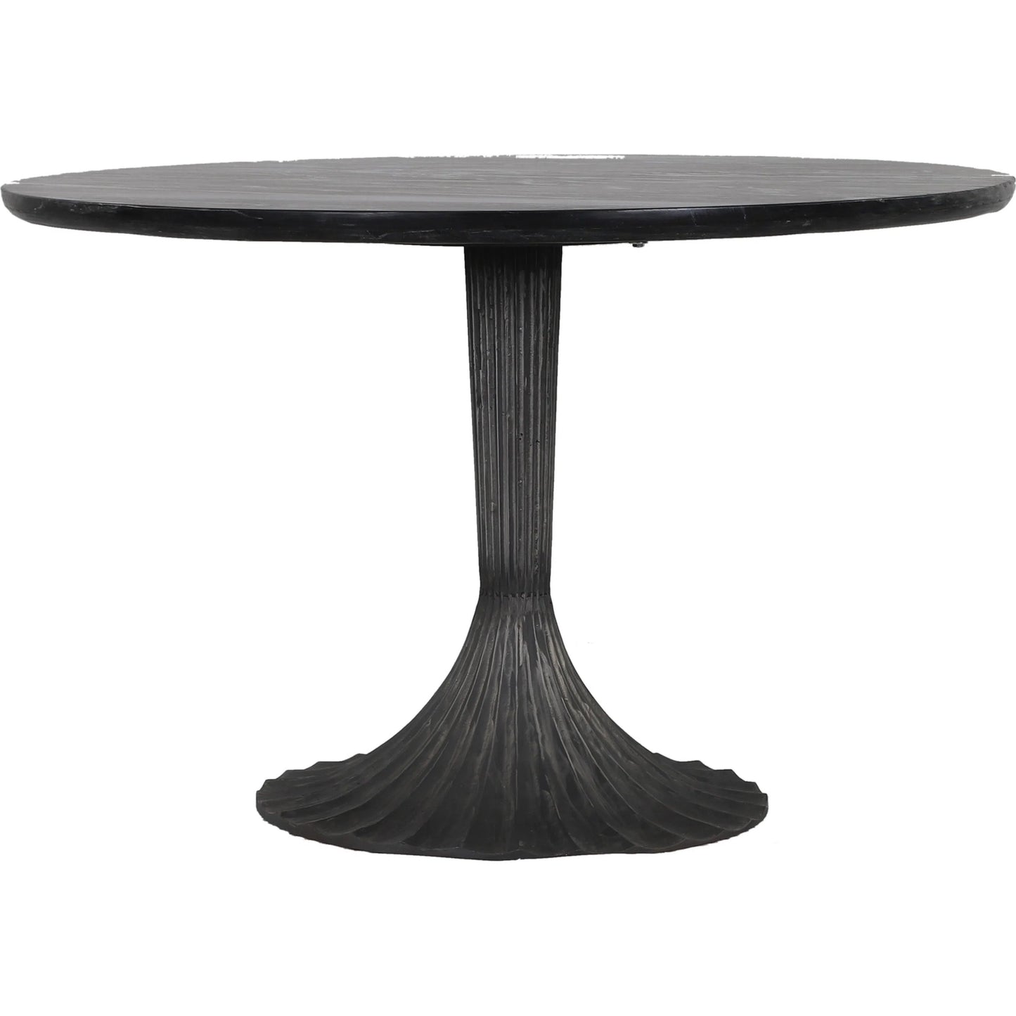 001 SI-2243019 | Primary Silo | Palm Desert Dining Table by World Interiors in black, bronze. Made from marble, iron in a unique style.