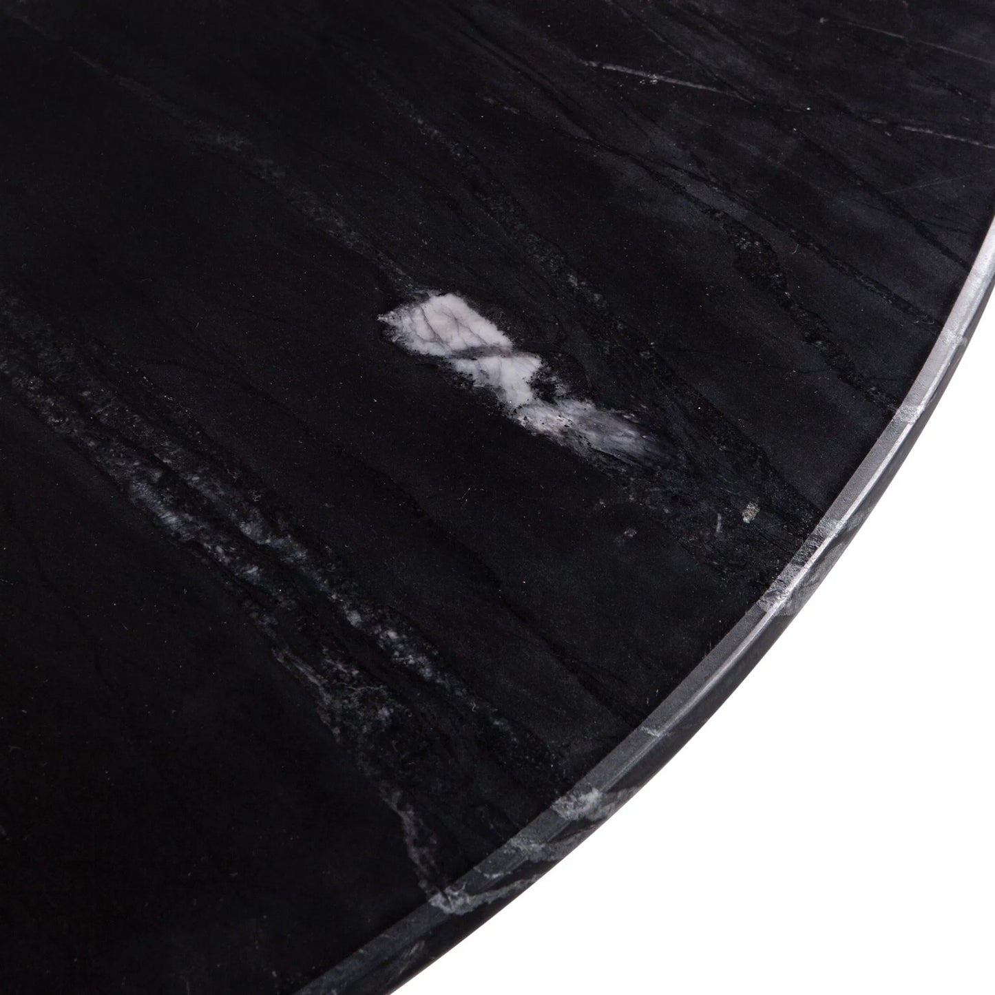 005 SI-2243019 | Unknown | Palm Desert Dining Table by World Interiors in black, bronze. Made from marble, iron in a unique style.