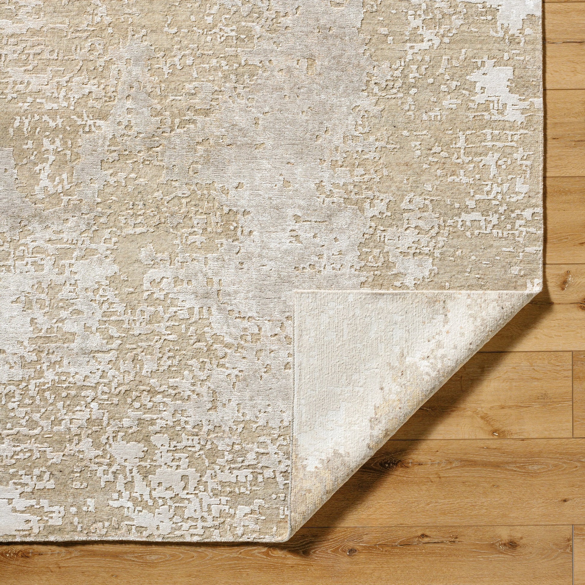 Imola Rug - 488727 by Surya. Made from wool, viscose, linen in a unique style.