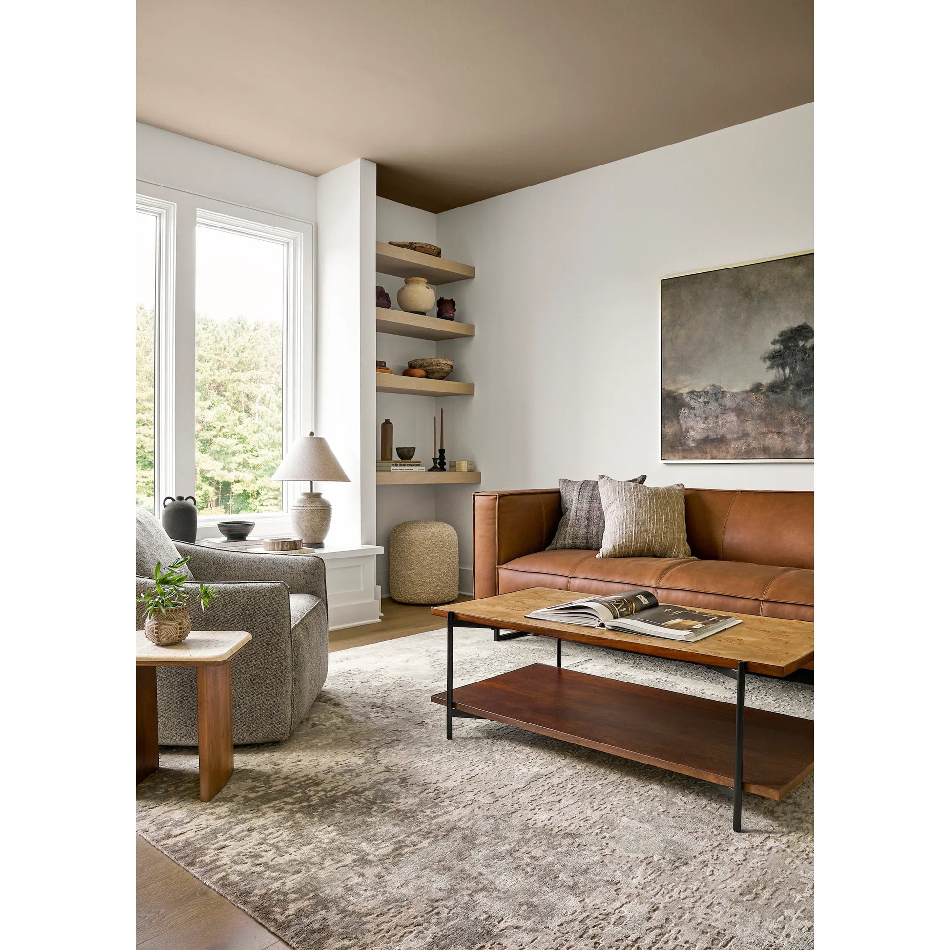Imola Rug - 488727 by Surya. Made from wool, viscose, linen in a unique style.