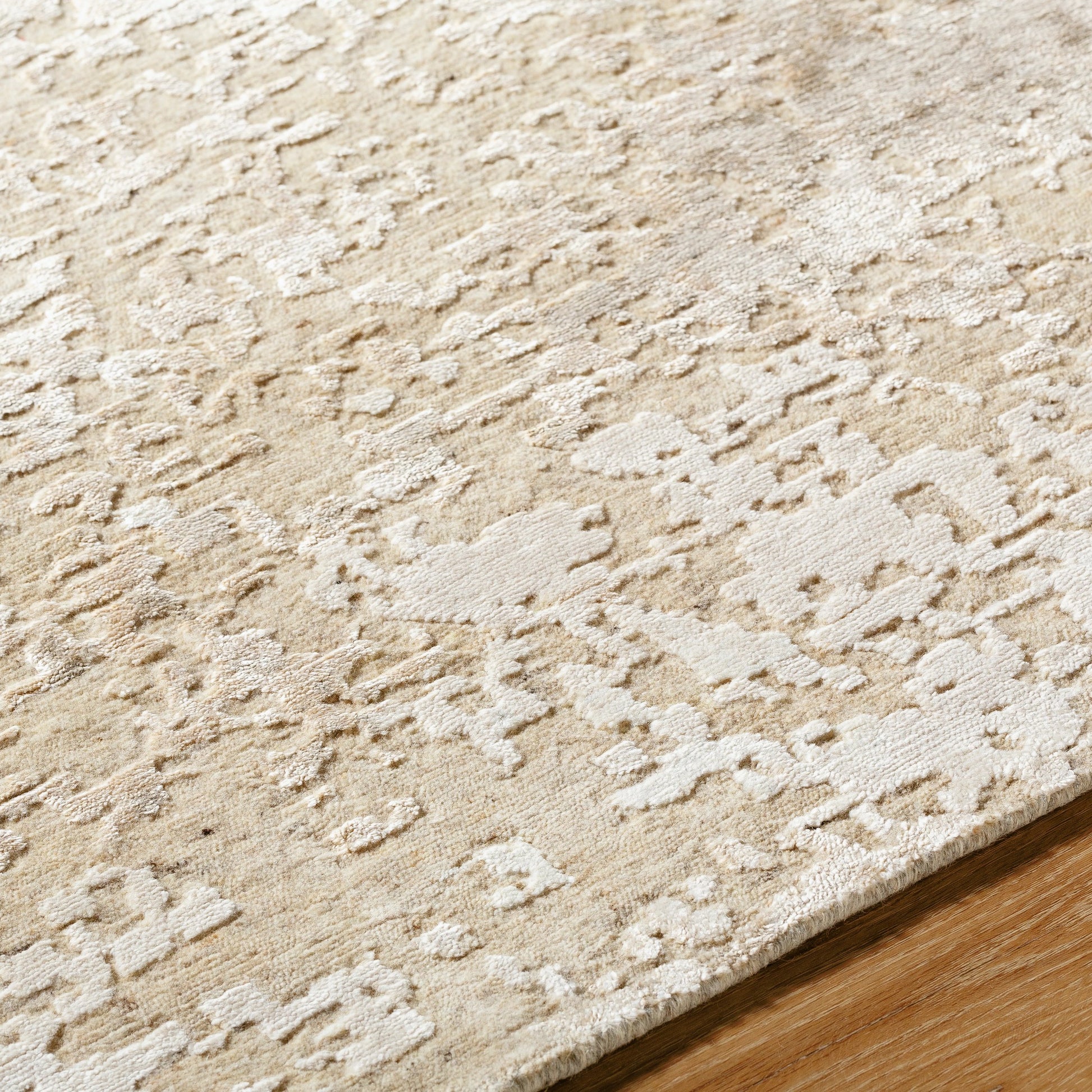 Imola Rug - 488727 by Surya. Made from wool, viscose, linen in a unique style.