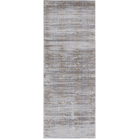Laina Transitional Rug - 39GAF by Feizy in taupe, silver, tan. Made from unique in a unique style.