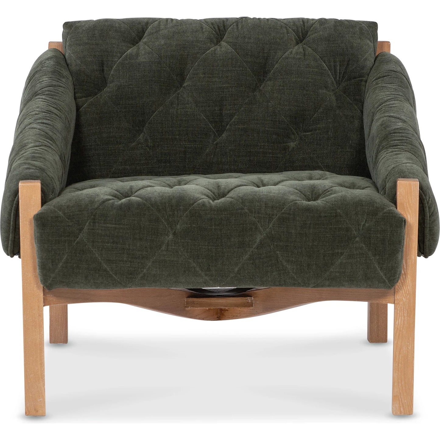 002 SI-2354024 | Additional Silo | Kerns Accent Chair by Hooker Furniture in ansel rain forest and light pecan. Made from fabric in a modern style.