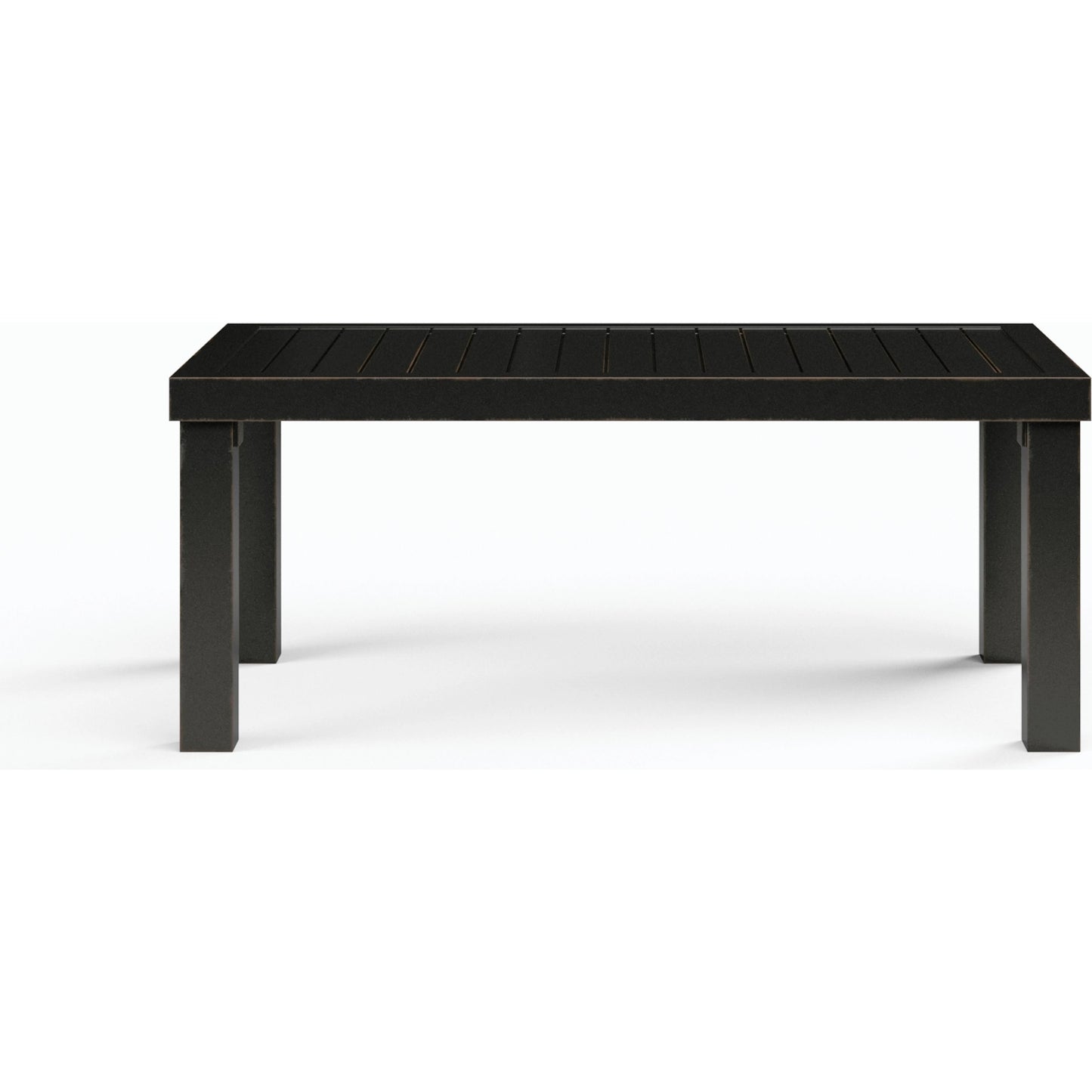 003 SI-2166907 | Additional Silo | Monterey Outdoor Coffee Table by Sunset West in copper. Made from aluminum in a modern style.