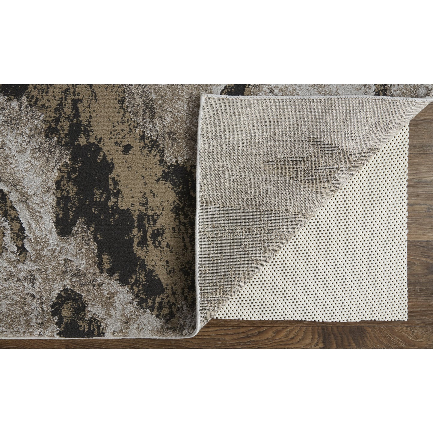 009 SI-1830144,SI-1830147,SI-1830150,SI-1830152 | Closeup | Vancouver Transitional Rug - 39FGF by Feizy in ivory, brown, taupe. Made from polypropylene, polyester in a unique style.