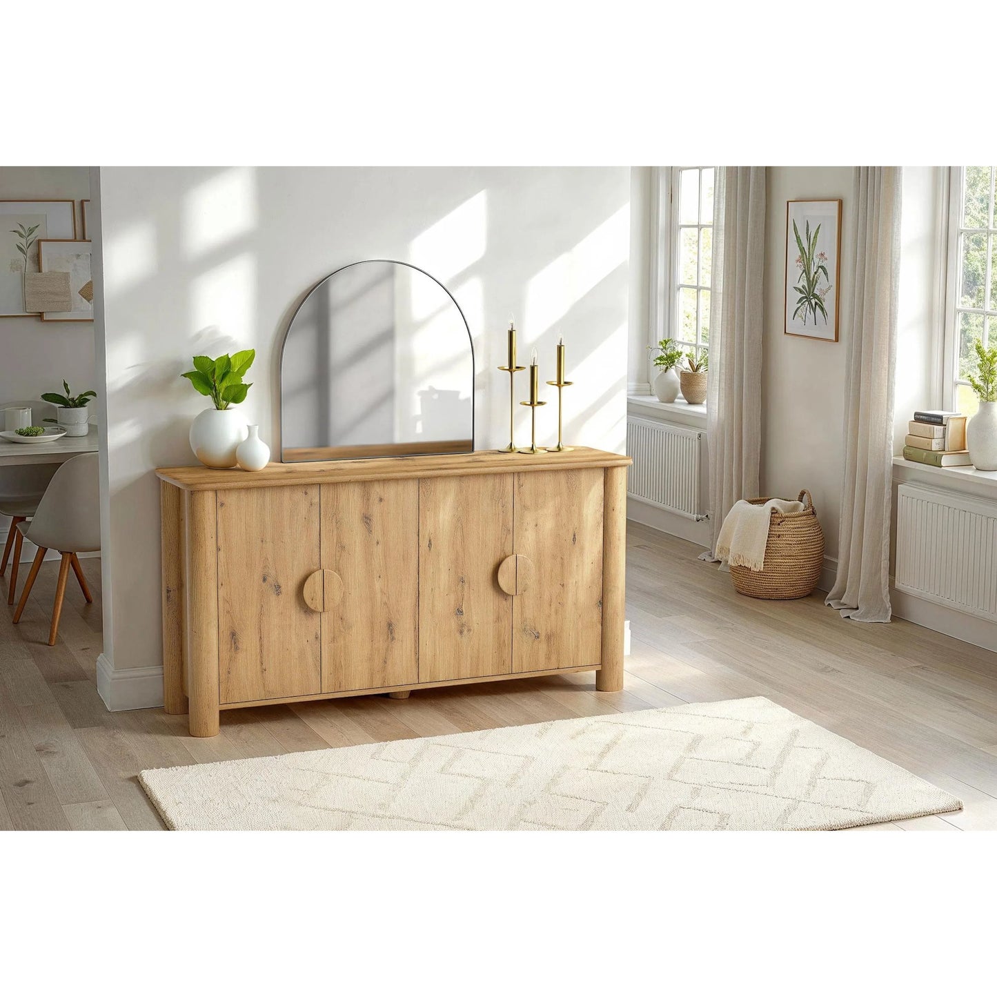024 SI-2452850 | Lifestyle | Jasper Large Sideboard by LH Imports in natural. Made from unique in a unique style.