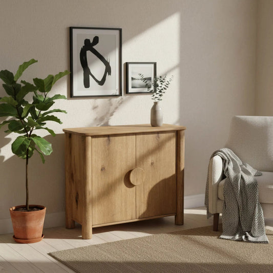 Jasper Small Sideboard by LH Imports in natural. Made from unique in a unique style.