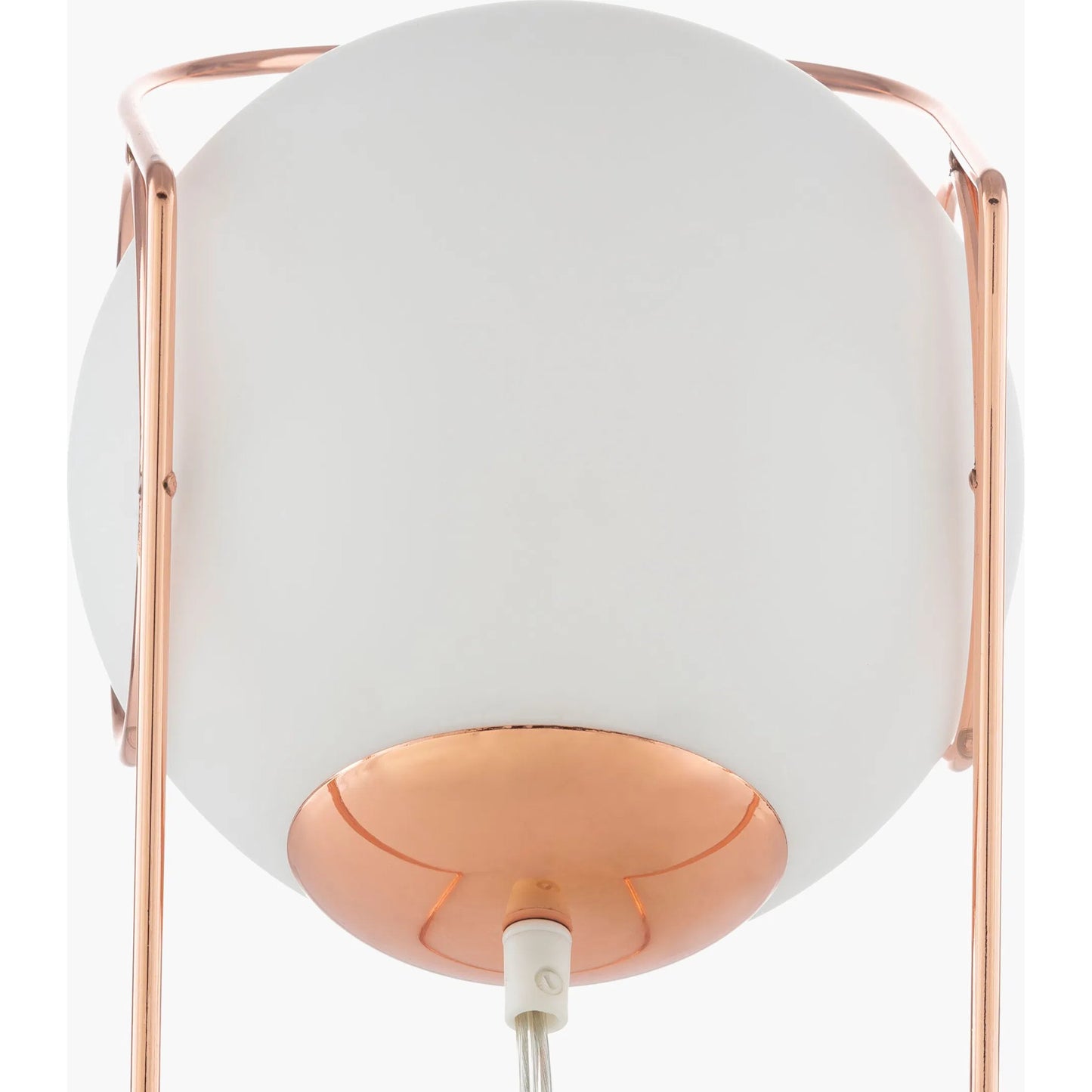 002 SI-2044752 | Closeup | Jaliyah - 11590 by Surya in translucent, metallic rose gold and powder coated. Made from metal in a modern style.