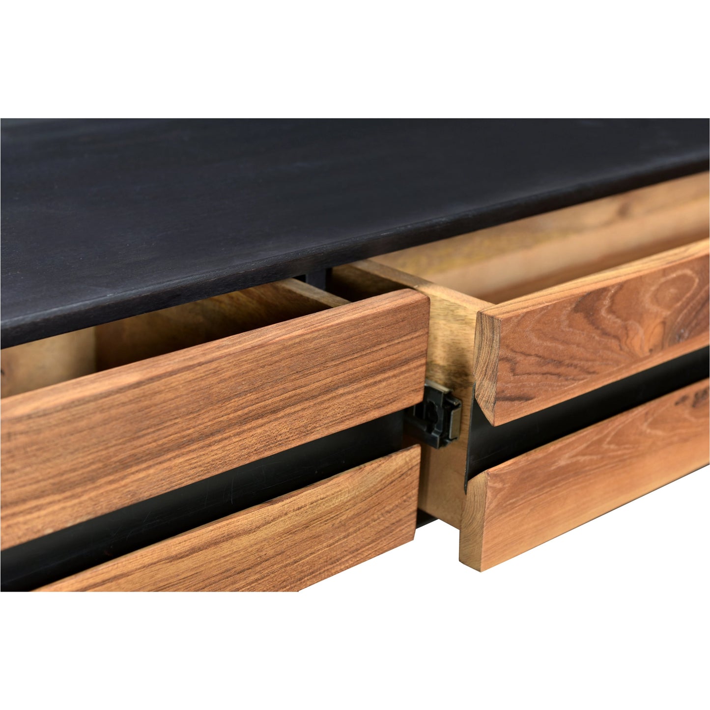 004 SI-2122096 | Additional Silo | Vienna Console Table by Moe's Home Collection. Made from solid reclaimed teak doors, solid mango, steel legs, mdf in a unique style.